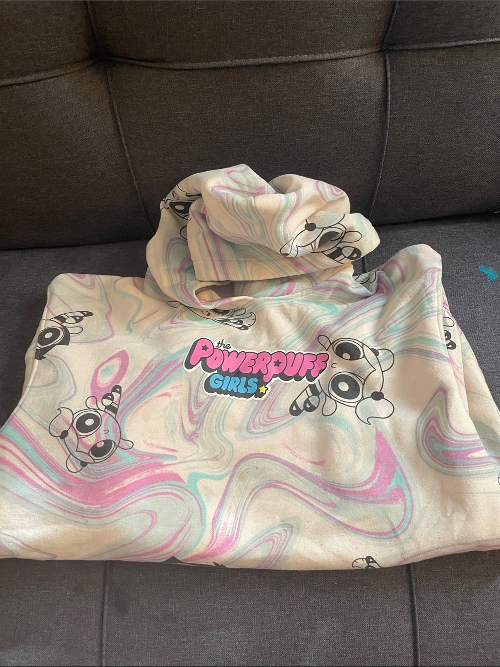 The Powerpuff Girls Pastel Swirl Hoodie